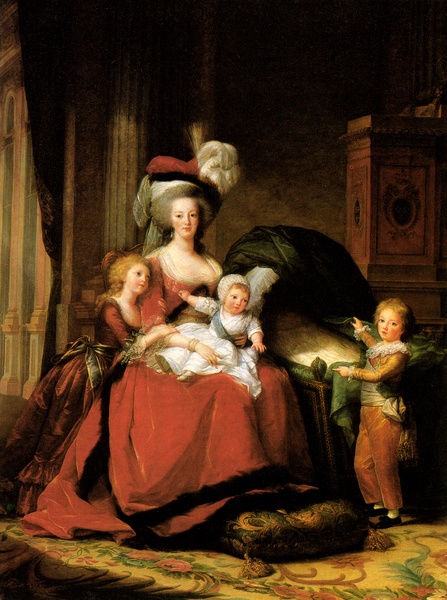 VigeeLebrun MarieAntoinetteAndherChildren