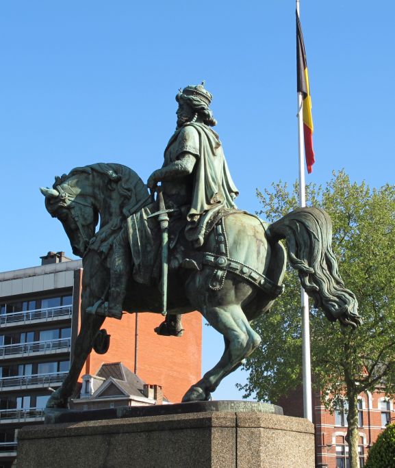 ruiterstandbeeld Boudewijn