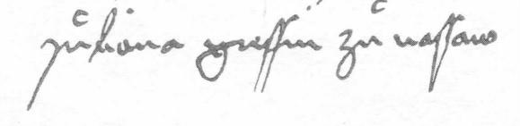 signature